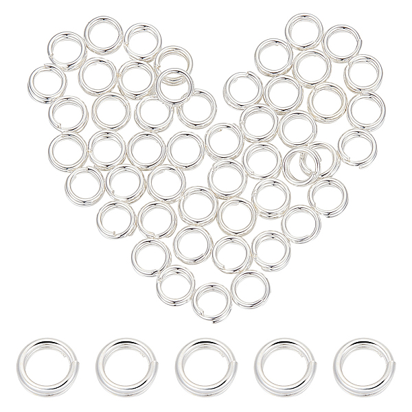 PandaHall BENECREAT 925 Sterling Silver Split Jump Rings, Double Loop Jump Rings, Round Rings, Silver, 22 Gauge, 4x0.6mm, Inner Diameter...
PandaHall BENECREAT 925 Sterling Silver Split Jump Rings, Double Loop Jump Rings, Round Rings, Silver, 22 Gauge, 4x0.6mm, Inner Diameter...