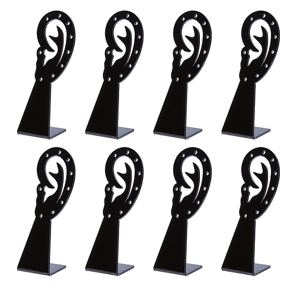 PandaHall SUPERFINDINGS 8Pcs Ear Shaped Earring Display Stand Ear Clip Stud Earring Display Stand Acrylic Display Stand Tabletop Earring..., Black
PandaHall SUPERFINDINGS 8Pcs Ear Shaped Earring Display Stand Ear Clip Stud Earring Display Stand Acrylic Display Stand Tabletop Earring..., Black