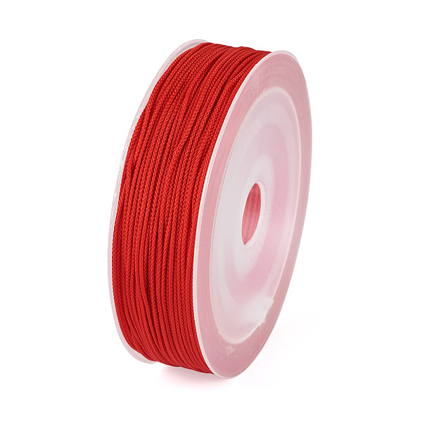 PandaHall Braided Nylon Threads, Mambo Thread, with Spool, for Jewelry Making, Round, Red, 1mm, about 49.21 Yards(45m)/Roll Nylon Red
PandaHall Braided Nylon Threads, Mambo Thread, with Spool, for Jewelry Making, Round, Red, 1mm, about 49.21 Yards(45m)/Roll Nylon Red