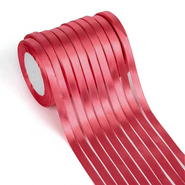 PandaHall Single Face Solid Color Satin Ribbon, for Bows Crafts, Gifts Party Wedding Decoration, Crimson, 3/8 inch(9~10mm), about..., Pink
PandaHall Single Face Solid Color Satin Ribbon, for Bows Crafts, Gifts Party Wedding Decoration, Crimson, 3/8 inch(9~10mm), about..., Pink