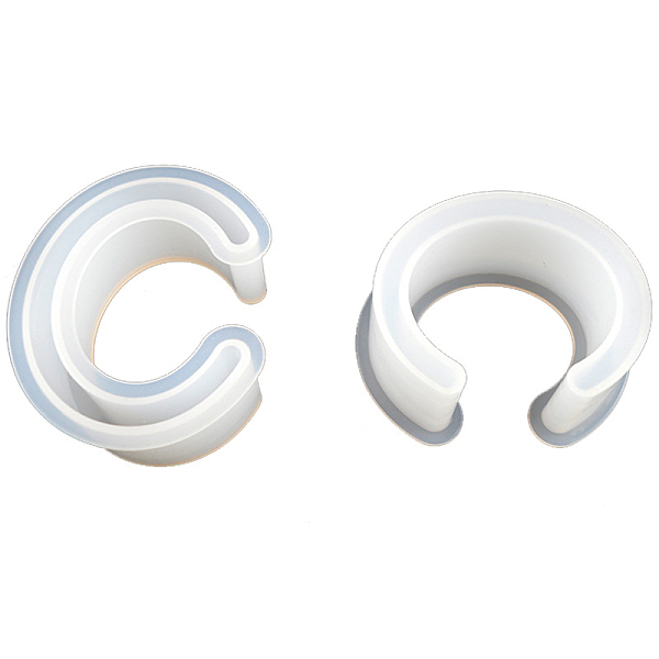 PandaHall DIY Silicone Bangle Molds, Resin Casting Molds, For UV Resin, Epoxy Resin Jewelry Making, White, 88x35mm Silicone Half Round White
PandaHall DIY Silicone Bangle Molds, Resin Casting Molds, For UV Resin, Epoxy Resin Jewelry Making, White, 88x35mm Silicone Half Round White