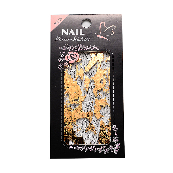 PandaHall Shiny Gold Silver Nail Foils Mesh Nail Sticker, Net Line Nail Foil Gold Mesh, DIY Nail Tips Decoration for Women, Black, 10x7cm...
PandaHall Shiny Gold Silver Nail Foils Mesh Nail Sticker, Net Line Nail Foil Gold Mesh, DIY Nail Tips Decoration for Women, Black, 10x7cm...