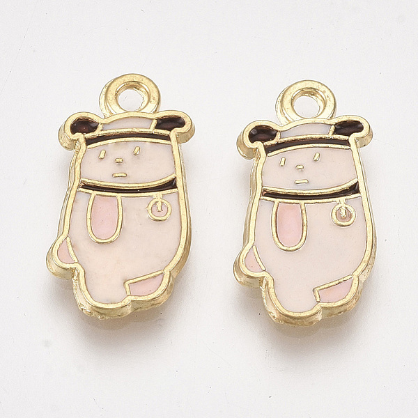 PandaHall Alloy Pendants, Cadmium Free & Lead Free, with Enamel, Light Gold, PeachPuff, 18x9x1.5mm, Hole: 1.5mm Alloy+Enamel Other Animal..., Brown
PandaHall Alloy Pendants, Cadmium Free & Lead Free, with Enamel, Light Gold, PeachPuff, 18x9x1.5mm, Hole: 1.5mm Alloy+Enamel Other Animal..., Brown