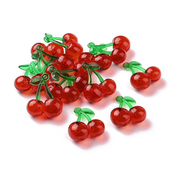 PandaHall Transparent Acrylic Pendants, Cherry, Red, 33x26x12.5mm, Hole: 1.5mm Acrylic Cherry Red
PandaHall Transparent Acrylic Pendants, Cherry, Red, 33x26x12.5mm, Hole: 1.5mm Acrylic Cherry Red