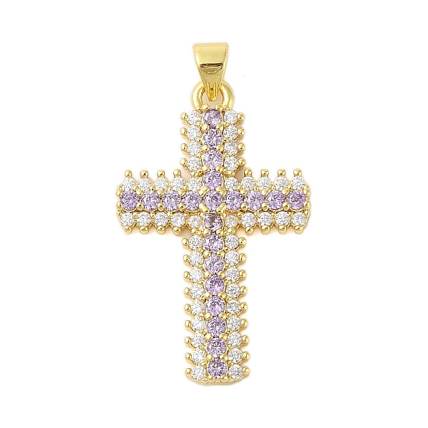 PandaHall Rack Plating Brass Micro Pave Cubic Zirconia Pendants, Cadmium Free & Lead Free, Long-Lasting Plated, Cross, Real 18K Gold Plated..., Purple
PandaHall Rack Plating Brass Micro Pave Cubic Zirconia Pendants, Cadmium Free & Lead Free, Long-Lasting Plated, Cross, Real 18K Gold Plated..., Purple