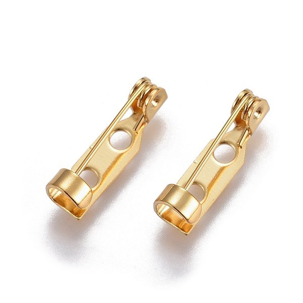 PandaHall 304 Stainless Steel Brooch Findings, Golden, 16.5x4mm, Pin: 0.5mm 304 Stainless Steel
PandaHall 304 Stainless Steel Brooch Findings, Golden, 16.5x4mm, Pin: 0.5mm 304 Stainless Steel