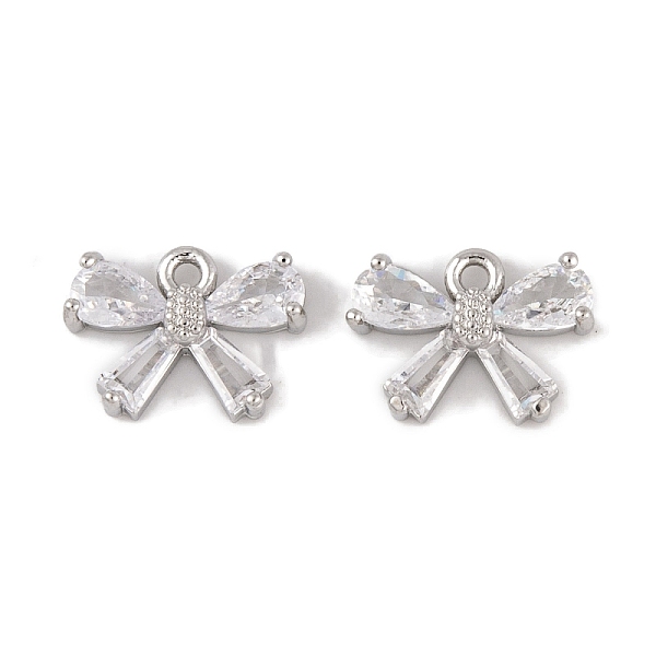 PandaHall Brass Micro Pave Clear Cubic Zirconia Charms, Long-Lasting Plated, Bowknot, Platinum, 8.5x11.5x3mm, Hole: 1mm Brass+Cubic Zirconia...
PandaHall Brass Micro Pave Clear Cubic Zirconia Charms, Long-Lasting Plated, Bowknot, Platinum, 8.5x11.5x3mm, Hole: 1mm Brass+Cubic Zirconia...