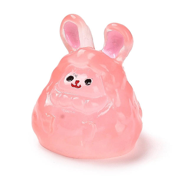 PandaHall Luminous Resin Cute Little Rabbit Ornaments, Glow in the Dark, Micro Landscape Decoration, Flamingo, 25x22x19.5mm Resin Rabbit..., Pink
PandaHall Luminous Resin Cute Little Rabbit Ornaments, Glow in the Dark, Micro Landscape Decoration, Flamingo, 25x22x19.5mm Resin Rabbit..., Pink