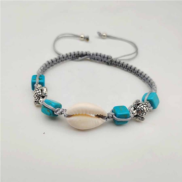 PandaHall Bohemian Shell Braided Bead Bracelets, Adjustable Turtle Summer Beach Vacation Bracelets for Women Shell
PandaHall Bohemian Shell Braided Bead Bracelets, Adjustable Turtle Summer Beach Vacation Bracelets for Women Shell