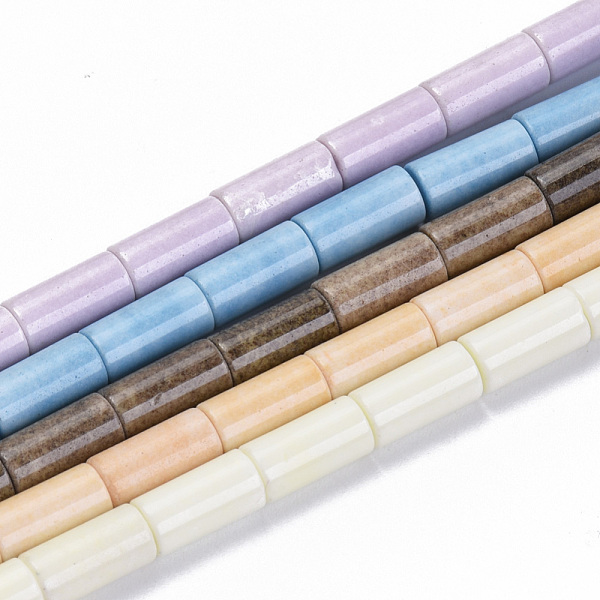 PandaHall Natural Agate Beads Strands, Dyed, Column, Mixed Color, 8.5x4mm, Hole: 1mm, about 47pcs/strand, 15.7 inch Natural Agate Column..., Multicolor
PandaHall Natural Agate Beads Strands, Dyed, Column, Mixed Color, 8.5x4mm, Hole: 1mm, about 47pcs/strand, 15.7 inch Natural Agate Column..., Multicolor