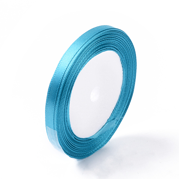 PandaHall Single Face Satin Ribbon, Polyester Ribbon, Deep Sky Blue, 1/4 inch(6mm), about 25yards/roll(22.86m/roll), 10rolls/group...
PandaHall Single Face Satin Ribbon, Polyester Ribbon, Deep Sky Blue, 1/4 inch(6mm), about 25yards/roll(22.86m/roll), 10rolls/group...