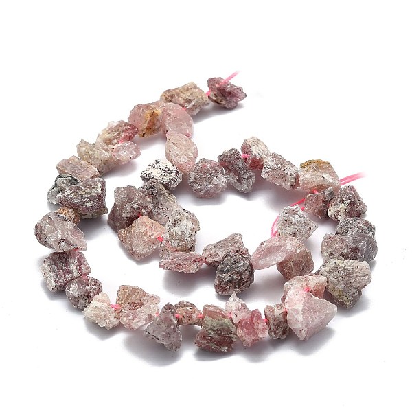 PandaHall Raw Rough Natural Strawberry Quartz Beads Strands, Chip, 8~18x7~14x4~11mm, Hole: 1.2mm, about 50~51pcs/strand, 16.14''(41cm)...
PandaHall Raw Rough Natural Strawberry Quartz Beads Strands, Chip, 8~18x7~14x4~11mm, Hole: 1.2mm, about 50~51pcs/strand, 16.14''(41cm)...