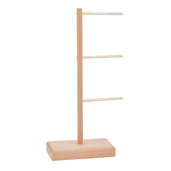 PandaHall 3-Tier Iron Dangle Earrings Display Stands, Earrings Organizer Holder with Wood Base, Golden, Finish Product: 12x7x27.6cm, Hole...
PandaHall 3-Tier Iron Dangle Earrings Display Stands, Earrings Organizer Holder with Wood Base, Golden, Finish Product: 12x7x27.6cm, Hole...