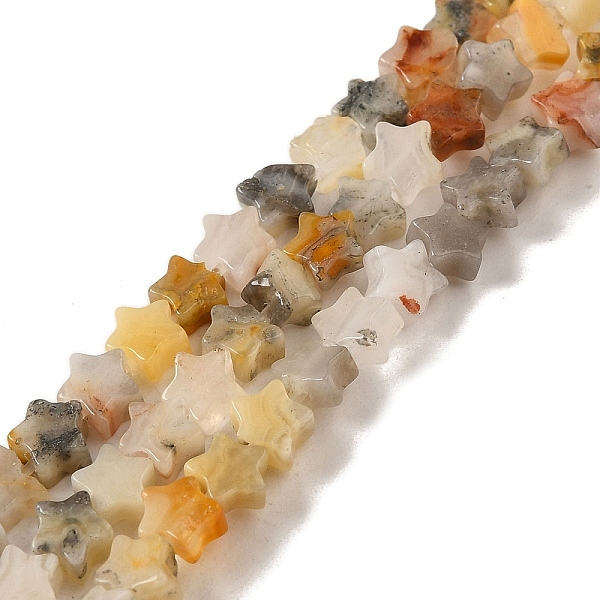 PandaHall Natural Crazy Lace Agate Beads Strands, Star, 4x4.5x2mm, Hole: 0.8mm, about 102pcs/strand, 15.35 inch(39cm) Crazy Agate Star
PandaHall Natural Crazy Lace Agate Beads Strands, Star, 4x4.5x2mm, Hole: 0.8mm, about 102pcs/strand, 15.35 inch(39cm) Crazy Agate Star