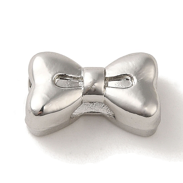 PandaHall Rack Plating Alloy Beads, Cadmium Free & Nickel Free & Lead Free, Bowknot, Platinum, 9x15.5x7mm, Hole: 6x4mm Alloy Bowknot
PandaHall Rack Plating Alloy Beads, Cadmium Free & Nickel Free & Lead Free, Bowknot, Platinum, 9x15.5x7mm, Hole: 6x4mm Alloy Bowknot