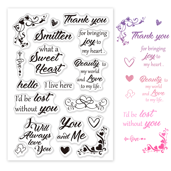 PandaHall PVC Plastic Stamps, for DIY Scrapbooking, Photo Album Decorative, Cards Making, Stamp Sheets, Word, 16x11x0.3cm Plastic Word
PandaHall PVC Plastic Stamps, for DIY Scrapbooking, Photo Album Decorative, Cards Making, Stamp Sheets, Word, 16x11x0.3cm Plastic Word