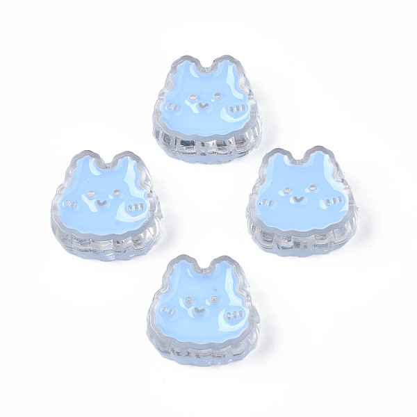 PandaHall Transparent Acrylic Beads, with Enamel, Rabbit, Light Sky Blue, 18x19x8mm, Hole: 3mm Acrylic Rabbit
PandaHall Transparent Acrylic Beads, with Enamel, Rabbit, Light Sky Blue, 18x19x8mm, Hole: 3mm Acrylic Rabbit