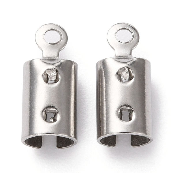 PandaHall 304 Stainless Steel Cord Ends, End Caps, Stainless Steel Color, 5x11.5mm, Hole: 1.4mm, Inner Diameter: 4mm Stainless Steel
PandaHall 304 Stainless Steel Cord Ends, End Caps, Stainless Steel Color, 5x11.5mm, Hole: 1.4mm, Inner Diameter: 4mm Stainless Steel
