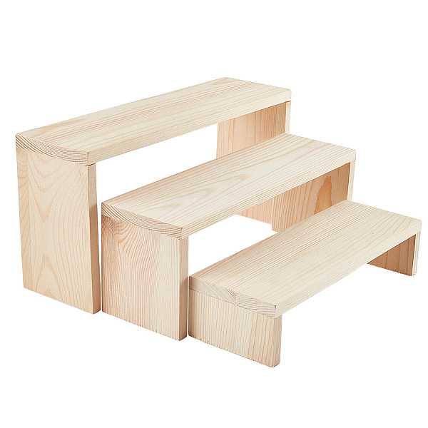 PandaHall 3-Tier Rectangle Wood Jewelry Display Risers, for Rings, Bangles, Necklaces, Action Figures Display, Bisque..., Orange
PandaHall 3-Tier Rectangle Wood Jewelry Display Risers, for Rings, Bangles, Necklaces, Action Figures Display, Bisque..., Orange