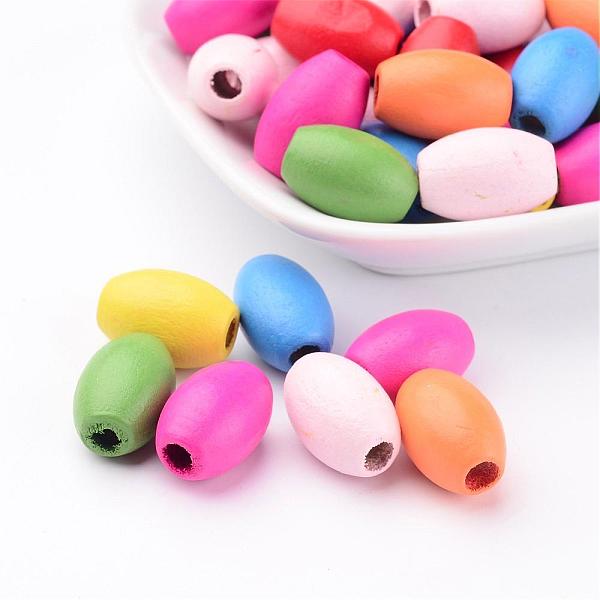 PandaHall Mixed Color Barrel Natural Wood Beads for Jewelry Making, Dyed, Lead Free, about 17mm long, 12mm wide, hole: 4mm(Range: 3.5~4.5mm)..., Multicolor
PandaHall Mixed Color Barrel Natural Wood Beads for Jewelry Making, Dyed, Lead Free, about 17mm long, 12mm wide, hole: 4mm(Range: 3.5~4.5mm)..., Multicolor