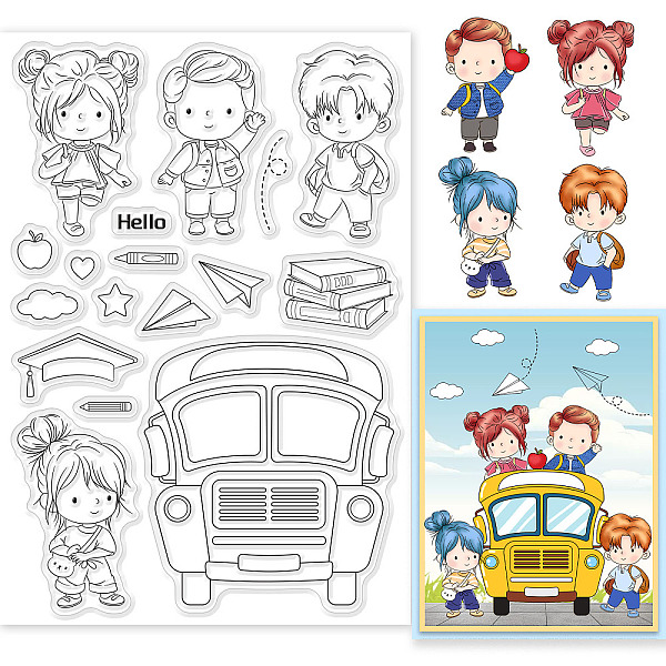PandaHall GLOBLELAND School Clear Stamps for DIY Scrapbooking Decor Back-to-School Season Graduation Season Transparent Silicone Stamps for...
PandaHall GLOBLELAND School Clear Stamps for DIY Scrapbooking Decor Back-to-School Season Graduation Season Transparent Silicone Stamps for...