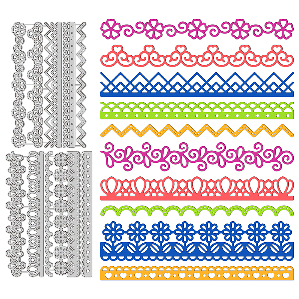 PandaHall GLOBLELAND 2Pcs Flower Lace Cutting Die Metal Lace Banner Edge Border Die Cuts Embossing Stencils Template for Paper Card Making...
PandaHall GLOBLELAND 2Pcs Flower Lace Cutting Die Metal Lace Banner Edge Border Die Cuts Embossing Stencils Template for Paper Card Making...