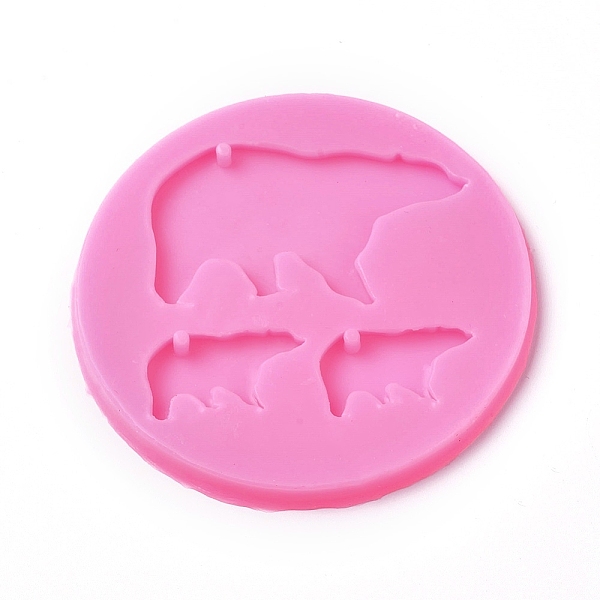 PandaHall Pendant Silhouette Silicone Molds, Resin Casting Molds, For UV Resin, Epoxy Resin Jewelry Making, White Bear, Pink, 99x6mm, Inner...
PandaHall Pendant Silhouette Silicone Molds, Resin Casting Molds, For UV Resin, Epoxy Resin Jewelry Making, White Bear, Pink, 99x6mm, Inner...