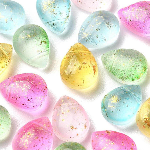 PandaHall 20Pcs 5 Colors Transparent Spray Painted Glass Beads, Top Drilled Beads, with Glitter Powder, Frosted, Teardrop, Mixed Color..., Multicolor
PandaHall 20Pcs 5 Colors Transparent Spray Painted Glass Beads, Top Drilled Beads, with Glitter Powder, Frosted, Teardrop, Mixed Color..., Multicolor
