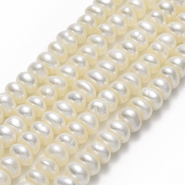 PandaHall Natural Cultured Freshwater Pearl Beads Strands, Round, Linen, 4.5x4.5x3.5mm, Hole: 0.5mm, about 115~117pcs/strand, 16.22''..., Brown
PandaHall Natural Cultured Freshwater Pearl Beads Strands, Round, Linen, 4.5x4.5x3.5mm, Hole: 0.5mm, about 115~117pcs/strand, 16.22''..., Brown
