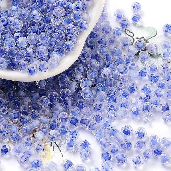 PandaHall Glass Seed Beads, Inside Colours, Bicone, Blue, 4.5x3.5mm, Hole: 1.4mm, about 5625pcs/pound Glass Bicone Blue
PandaHall Glass Seed Beads, Inside Colours, Bicone, Blue, 4.5x3.5mm, Hole: 1.4mm, about 5625pcs/pound Glass Bicone Blue