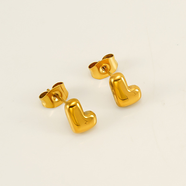 PandaHall Chunk Letter 304 Stainless Steel Stud Earrings for Women, Real 18K Gold Plated, Letter L, 7.5~8.5x5~10.5mm 304 Stainless Steel...
PandaHall Chunk Letter 304 Stainless Steel Stud Earrings for Women, Real 18K Gold Plated, Letter L, 7.5~8.5x5~10.5mm 304 Stainless Steel...