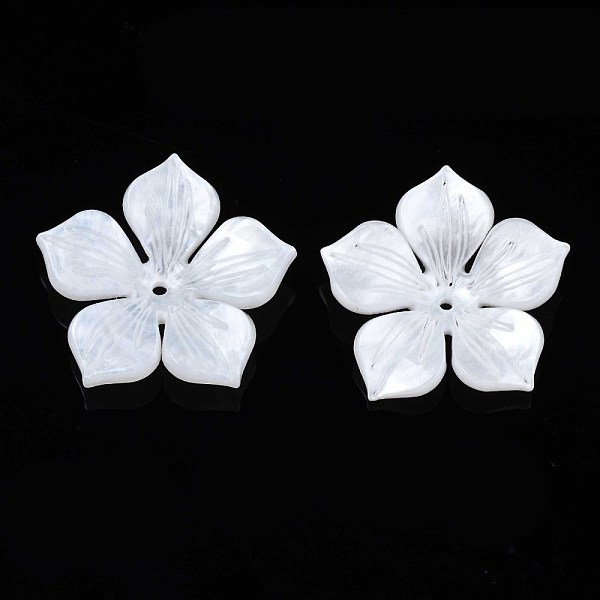 PandaHall Opaque Acrylic Beads, Flower, White, 29.5x28.5x6.5mm, Hole: 1.6mm Acrylic Flower White
PandaHall Opaque Acrylic Beads, Flower, White, 29.5x28.5x6.5mm, Hole: 1.6mm Acrylic Flower White