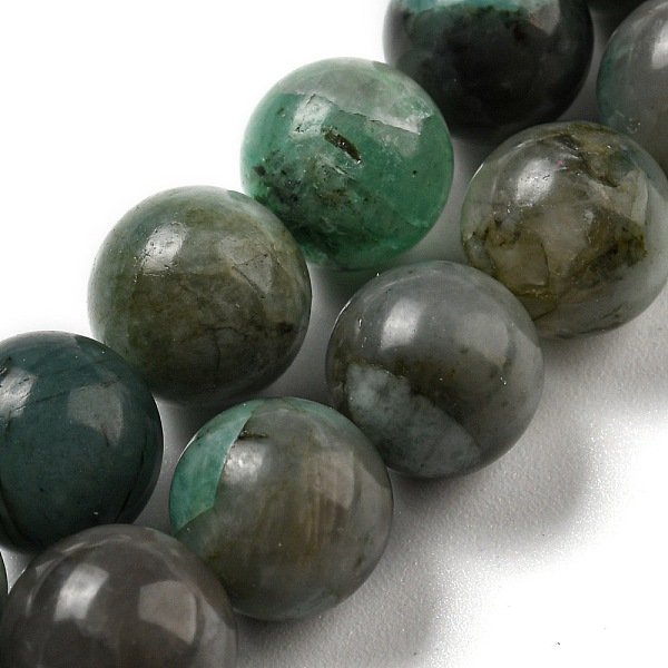 PandaHall Natural Emerald Beads Strands, Grade A, Round, 8mm, Hole: 1mm, about 51pcs/strand, 15.43''(39.2cm) Emerald Round
PandaHall Natural Emerald Beads Strands, Grade A, Round, 8mm, Hole: 1mm, about 51pcs/strand, 15.43''(39.2cm) Emerald Round