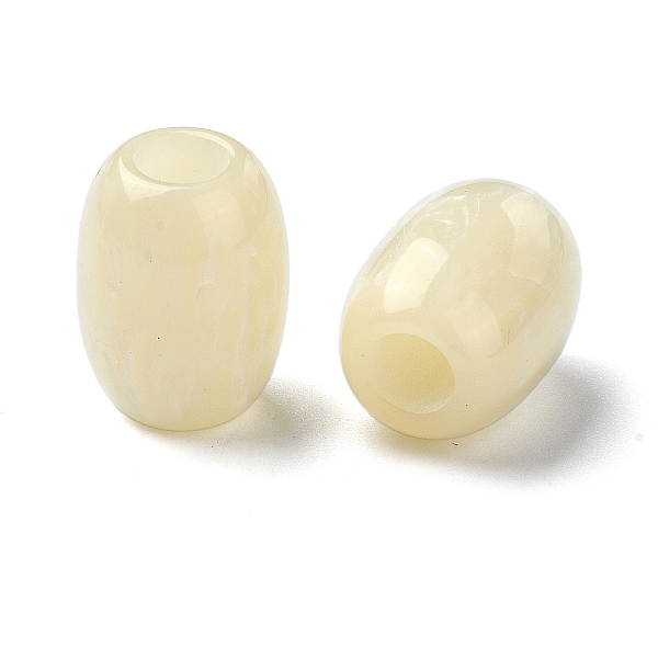 PandaHall Resin European Beads, Large Hole Barrel Beads, Cornsilk, 16x12x12mm, Hole: 5mm Resin Barrel Gold
PandaHall Resin European Beads, Large Hole Barrel Beads, Cornsilk, 16x12x12mm, Hole: 5mm Resin Barrel Gold