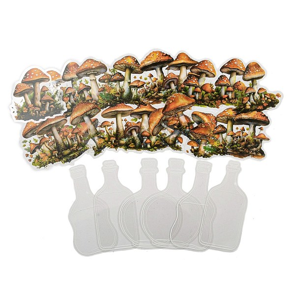 PandaHall Mushroom with Bottle Waterproof PET Stickers, Decorative Stickers, for Water Bottles, Laptop, Luggage, Cup, Computer, Mobile Phone...
PandaHall Mushroom with Bottle Waterproof PET Stickers, Decorative Stickers, for Water Bottles, Laptop, Luggage, Cup, Computer, Mobile Phone...