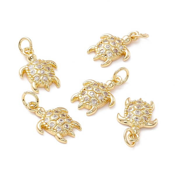 PandaHall Brass Micro Pave Clear Cubic Zirconia Pendants, Cadmium Free & Lead Free, Turtle, Golden, 16x10.5x2.5mm, Hole: 3.4mm Brass+Cubic...
PandaHall Brass Micro Pave Clear Cubic Zirconia Pendants, Cadmium Free & Lead Free, Turtle, Golden, 16x10.5x2.5mm, Hole: 3.4mm Brass+Cubic...