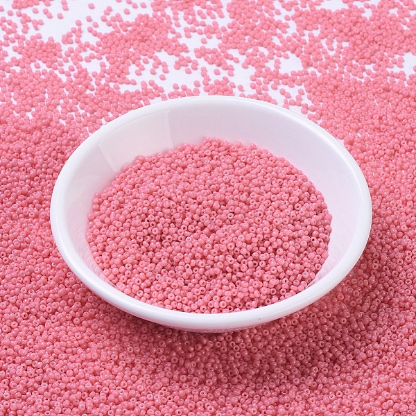 PandaHall MIYUKI Round Rocailles Beads, Japanese Seed Beads, (RR4465) Duracoat Dyed Opaque Guava, 11/0, 2x1.3mm, Hole: 0.8mm, about..., Pink
PandaHall MIYUKI Round Rocailles Beads, Japanese Seed Beads, (RR4465) Duracoat Dyed Opaque Guava, 11/0, 2x1.3mm, Hole: 0.8mm, about..., Pink