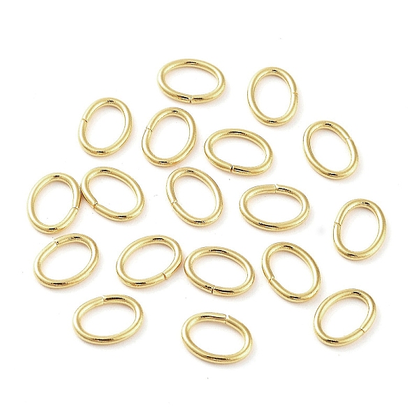 PandaHall 304 Stainless Steel Jump Rings, Closed Jump Rings, Oval, Real 18K Gold Plated, 6x8x1mm, Inner Diameter: 4x6mm 304 Stainless Steel...
PandaHall 304 Stainless Steel Jump Rings, Closed Jump Rings, Oval, Real 18K Gold Plated, 6x8x1mm, Inner Diameter: 4x6mm 304 Stainless Steel...