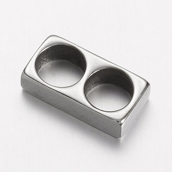 PandaHall 304 Stainless Steel Slide Charms, Rectangle, Stainless Steel Color, 14x7x4mm, Hole: 5.5mm 304 Stainless Steel Rectangle
PandaHall 304 Stainless Steel Slide Charms, Rectangle, Stainless Steel Color, 14x7x4mm, Hole: 5.5mm 304 Stainless Steel Rectangle