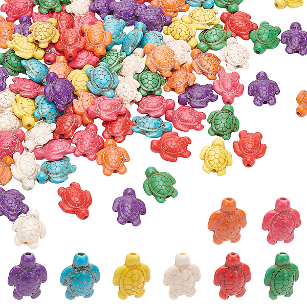 PandaHall About 88 Pcs Turtle Beads, Tortoise Turquoise Bead Strands 4 Strands Turtle Charms Gemstone Stone Spacer Beads for Jewelry Making..., Multicolor
PandaHall About 88 Pcs Turtle Beads, Tortoise Turquoise Bead Strands 4 Strands Turtle Charms Gemstone Stone Spacer Beads for Jewelry Making..., Multicolor