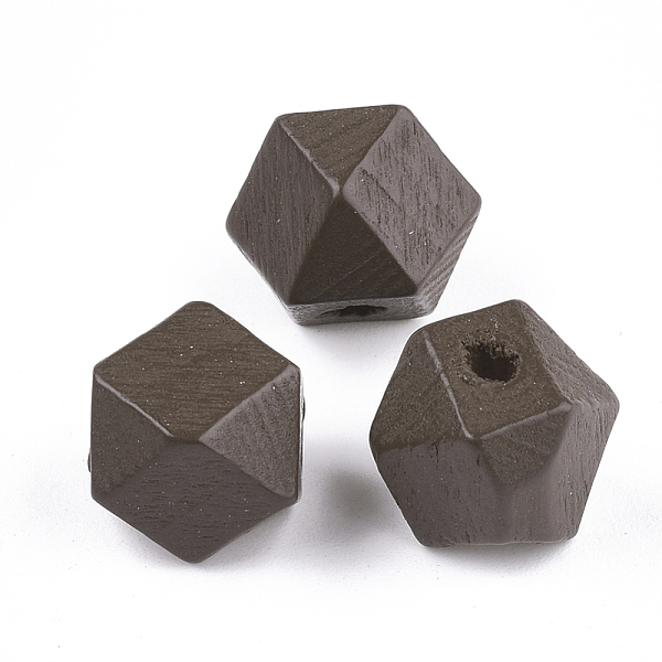 PandaHall Painted Natural Wood Beads, Polyhedron, Coconut Brown, 13x13x10~10.5mm, Hole: 2.5mm Schima Wood Others Brown
PandaHall Painted Natural Wood Beads, Polyhedron, Coconut Brown, 13x13x10~10.5mm, Hole: 2.5mm Schima Wood Others Brown