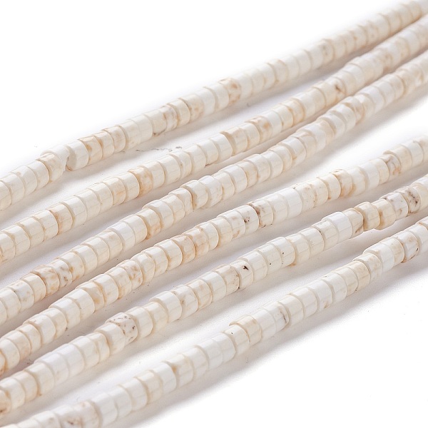 PandaHall Natural Magnesite Beads Strands, Heishi Beads, Flat Round/Disc, 4~4.5x2.5mm, Hole: 0.7mm, about 167pcs/strand, 15.43 inch(39.2cm)...
PandaHall Natural Magnesite Beads Strands, Heishi Beads, Flat Round/Disc, 4~4.5x2.5mm, Hole: 0.7mm, about 167pcs/strand, 15.43 inch(39.2cm)...