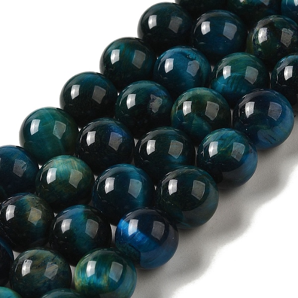 PandaHall Dyed Natural Tiger Eye Beads Strands, Round, Cadet Blue, 10mm, Hole: 1.4mm, about 38pcs/strand, 15.04 inch(38.2cm) Tiger Eye Round
PandaHall Dyed Natural Tiger Eye Beads Strands, Round, Cadet Blue, 10mm, Hole: 1.4mm, about 38pcs/strand, 15.04 inch(38.2cm) Tiger Eye Round