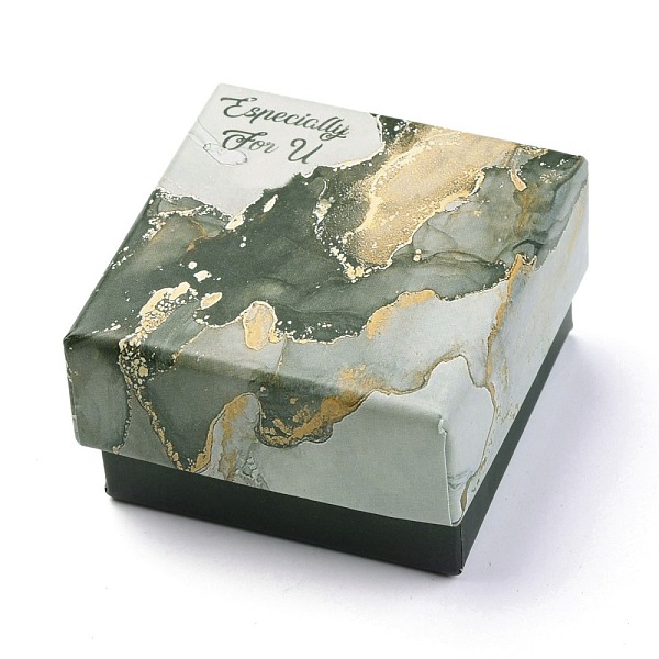 PandaHall Cardboard Jewelry Boxes, with Sponge Inside, for Jewelry Gift Packaging, Square with Marble Pattern and with Word Specially for U..., Brown
PandaHall Cardboard Jewelry Boxes, with Sponge Inside, for Jewelry Gift Packaging, Square with Marble Pattern and with Word Specially for U..., Brown