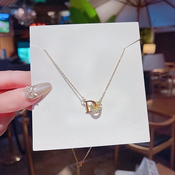 PandaHall Titanium Steel Cable Chain Necklaces, Rhinestone Pendant Necklaces, Letter D, 8.27~19.69 inch(21~50cm) Titanium Steel Letter D
PandaHall Titanium Steel Cable Chain Necklaces, Rhinestone Pendant Necklaces, Letter D, 8.27~19.69 inch(21~50cm) Titanium Steel Letter D