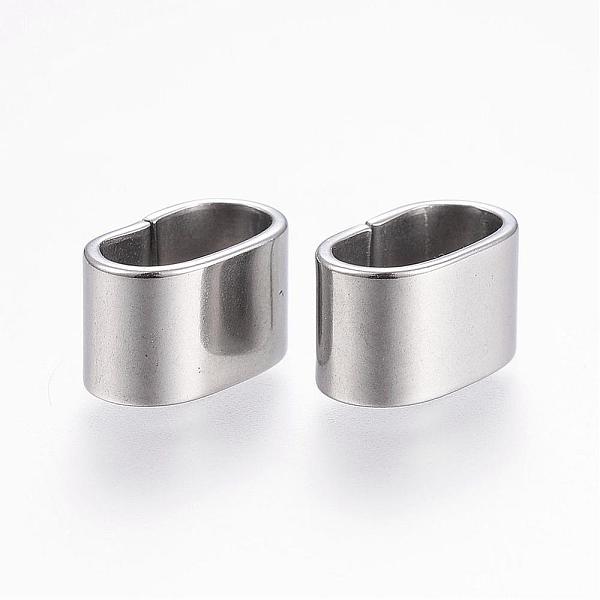 PandaHall 201 Stainless Steel Slide Charm, Oval, Stainless Steel Color, 12x9x6.5mm, Hole: 4.5x10mm 201 Stainless Steel Oval
PandaHall 201 Stainless Steel Slide Charm, Oval, Stainless Steel Color, 12x9x6.5mm, Hole: 4.5x10mm 201 Stainless Steel Oval