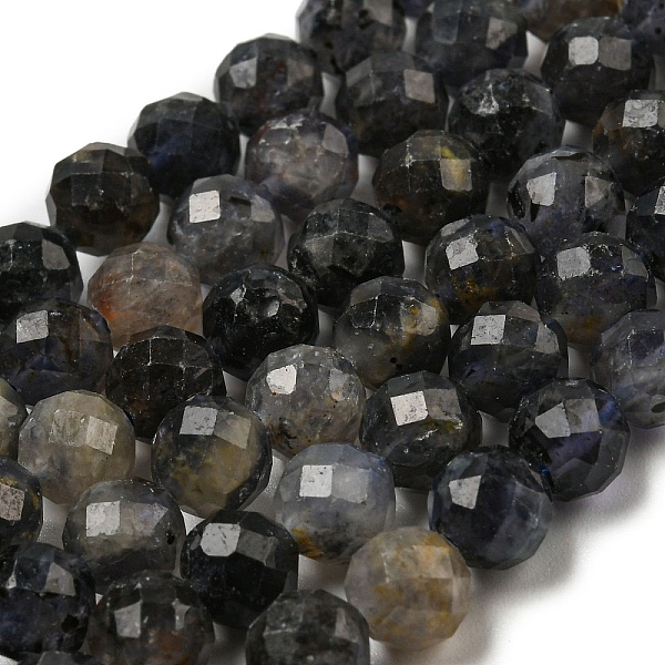 PandaHall Natural Iolite Beads Strands, Faceted, Round, 6mm, Hole: 0.8mm, about 63pcs/strand, 15.12''(38.4cm) Iolite Round
PandaHall Natural Iolite Beads Strands, Faceted, Round, 6mm, Hole: 0.8mm, about 63pcs/strand, 15.12''(38.4cm) Iolite Round