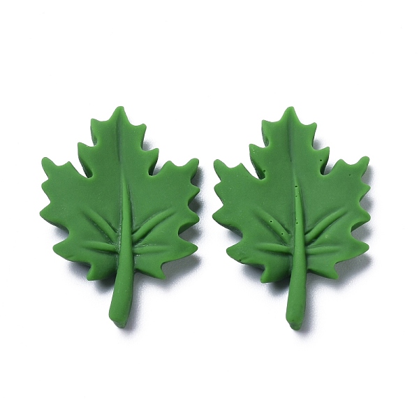PandaHall Opaque Resin Cabochons, for DIY Decoration, Maple Leaf, Sea Green, 30.5x21x5mm Resin Leaf
PandaHall Opaque Resin Cabochons, for DIY Decoration, Maple Leaf, Sea Green, 30.5x21x5mm Resin Leaf