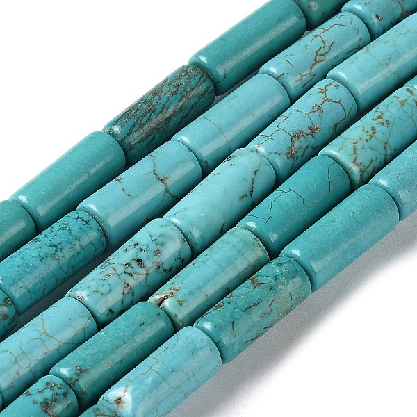 PandaHall Natural Howlite Beads Strands, Column, Dyed & Heated, 15x6~6.5mm, Hole: 1mm, about 26pcs/strand, 15.35''(39cm) Howlite Column
PandaHall Natural Howlite Beads Strands, Column, Dyed & Heated, 15x6~6.5mm, Hole: 1mm, about 26pcs/strand, 15.35''(39cm) Howlite Column