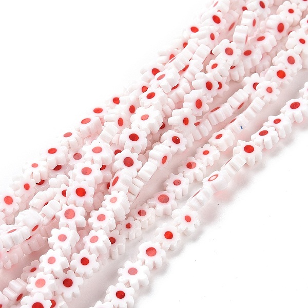 PandaHall Handmade Millefiori Glass Bead Strands, Flower, Red, 7.5~9x3mm, Hole: 1mm, about 55~57pcs/strand, 15.55 inch~15.94 inch...
PandaHall Handmade Millefiori Glass Bead Strands, Flower, Red, 7.5~9x3mm, Hole: 1mm, about 55~57pcs/strand, 15.55 inch~15.94 inch...
